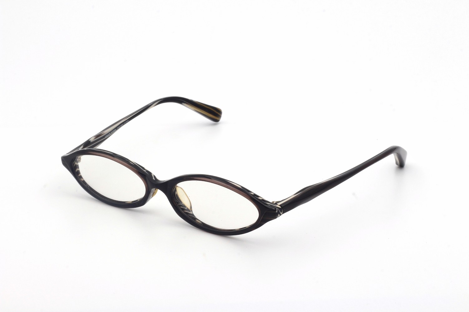 BLACK-OVAL-KID'S EYEGLASSES