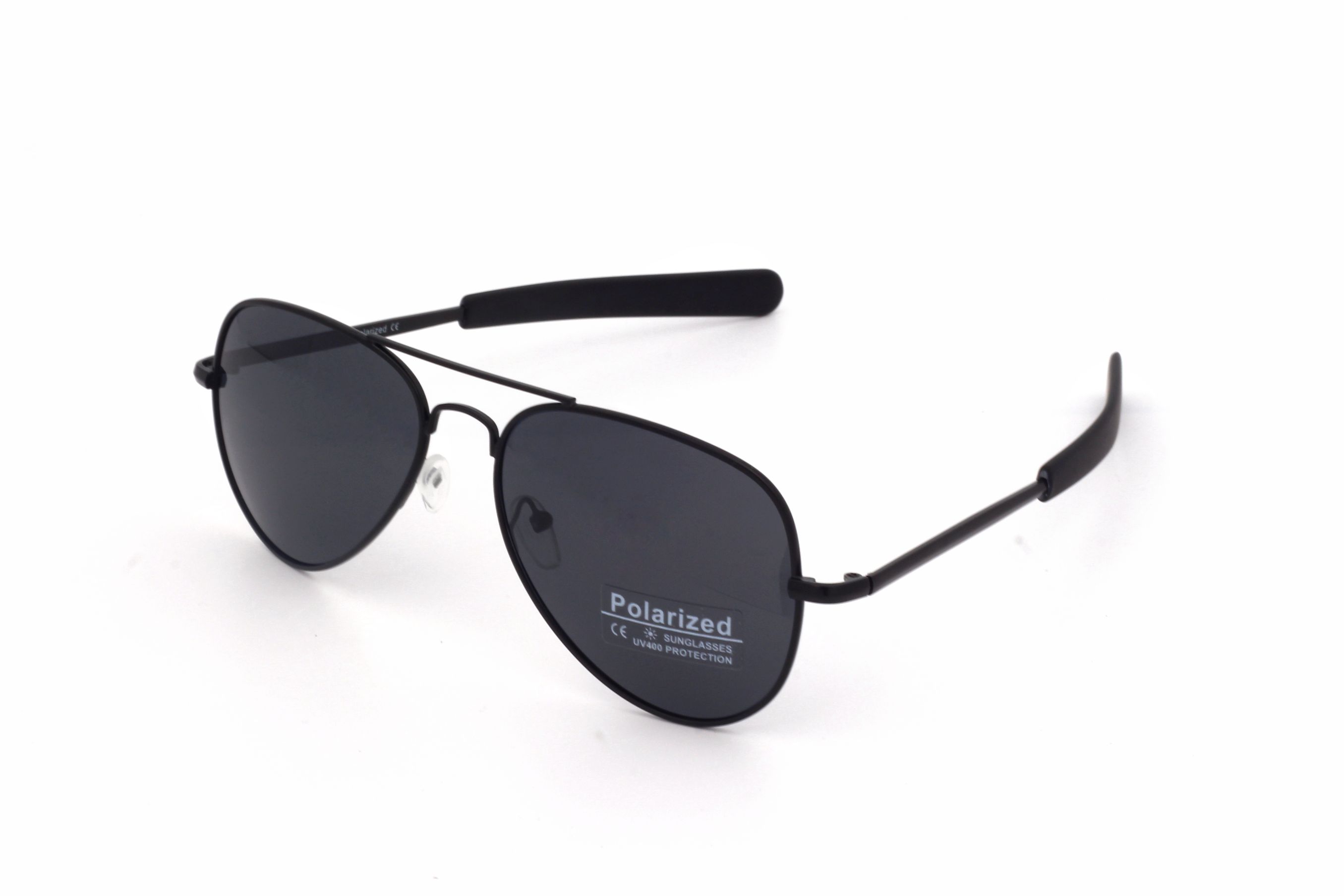 BLACK-POLARIZED-AVIATOR-MEN'S SUNGLASSES