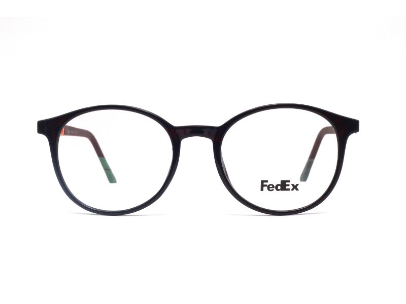 FEDEX-BROWN-OVAL-WOMEN'S EYEGLASSES
