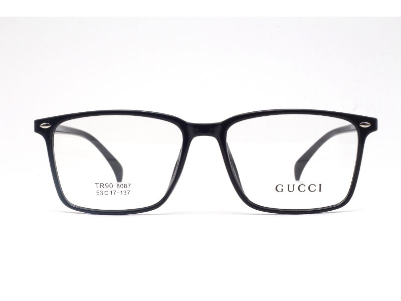 GUCCI-BLACK-RECTANGLE-WOMEN'S EYEGLASSES