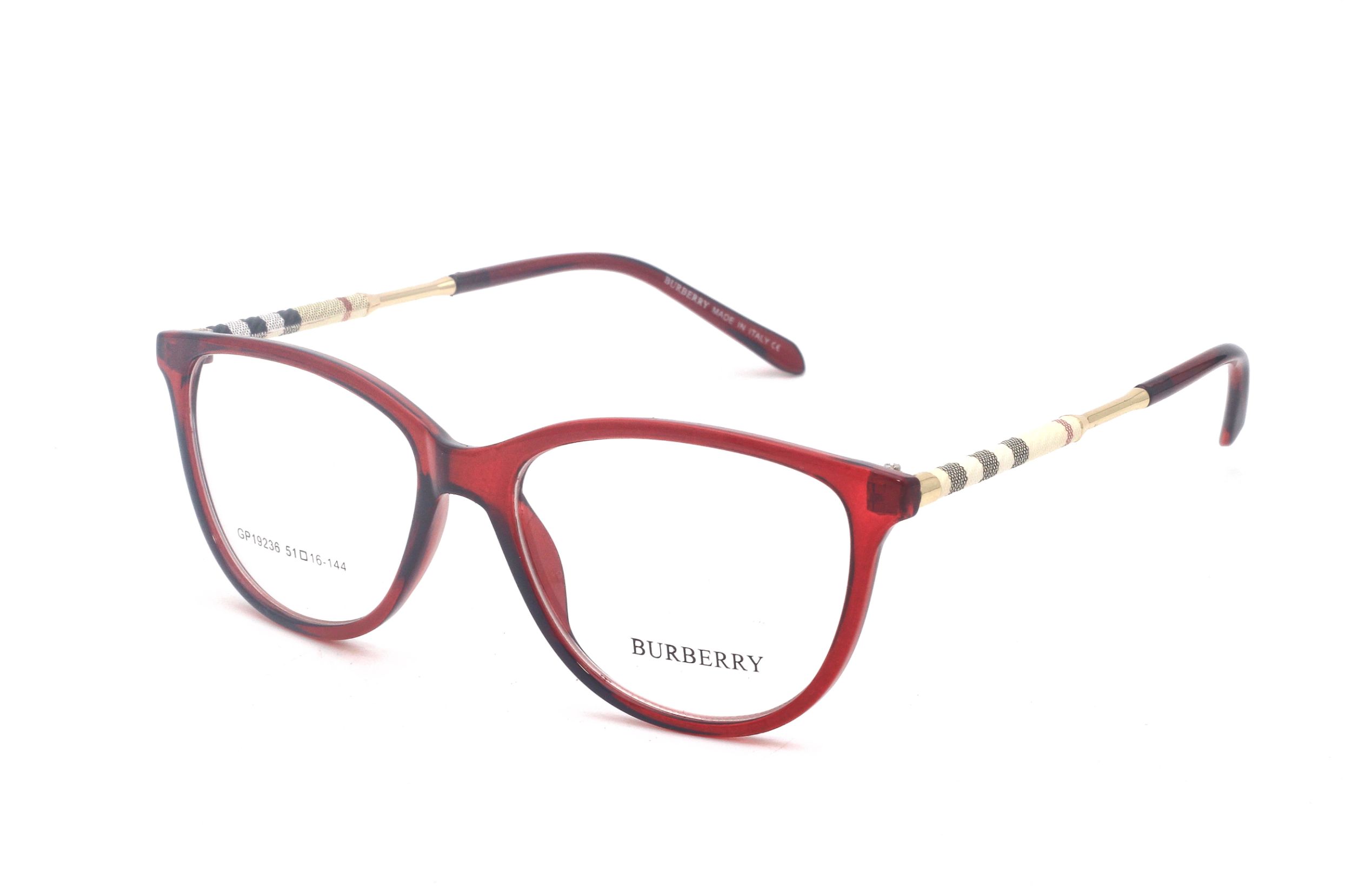 BURBERRY- BURGANDY-BUTTERFLY-WOMEN'S EYEGLASSES