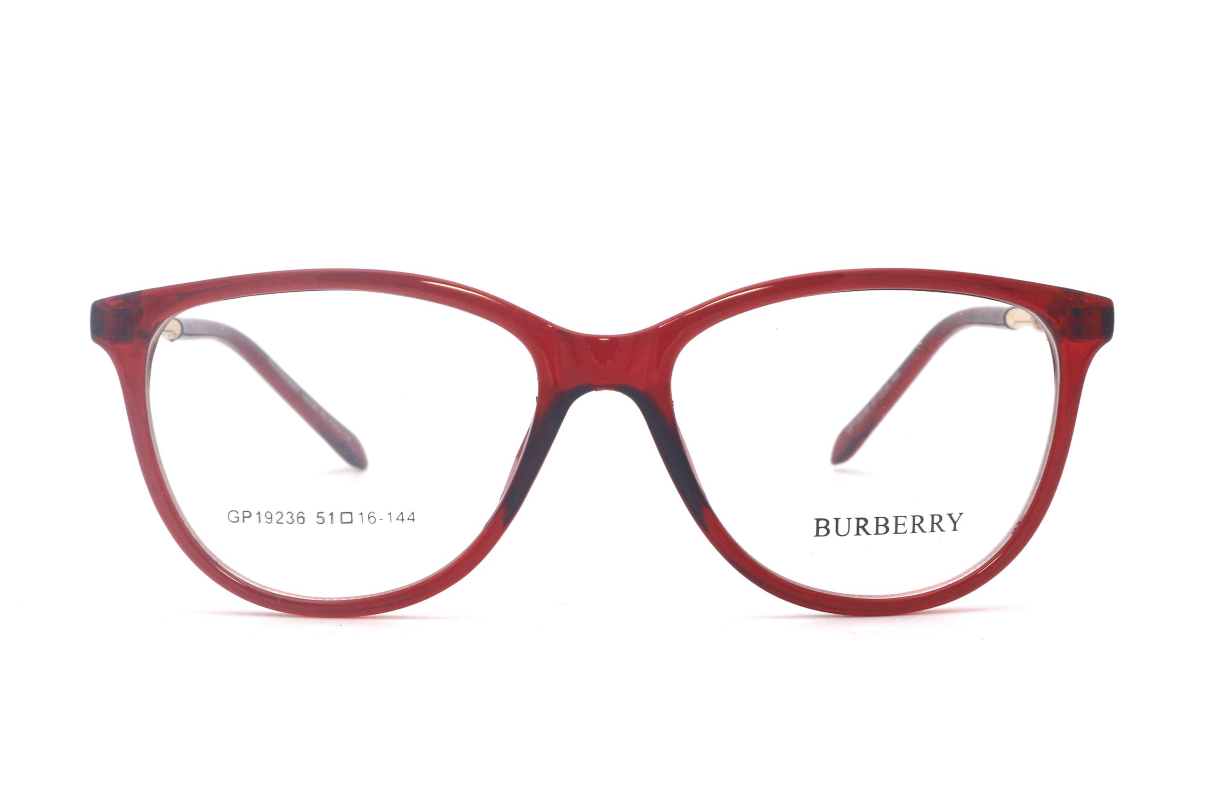 BURBERRY- BURGANDY-BUTTERFLY-WOMEN'S EYEGLASSES