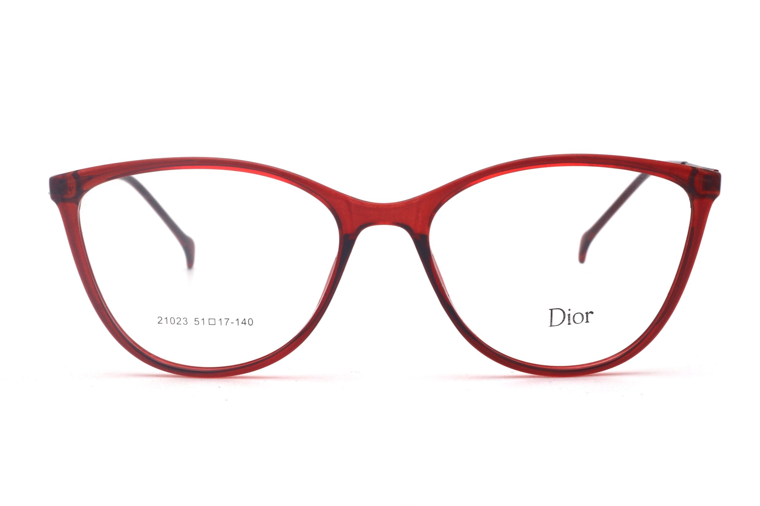 DIOR-MAROON-BUTTERFLY-WOMEN'S EYEGLASSES