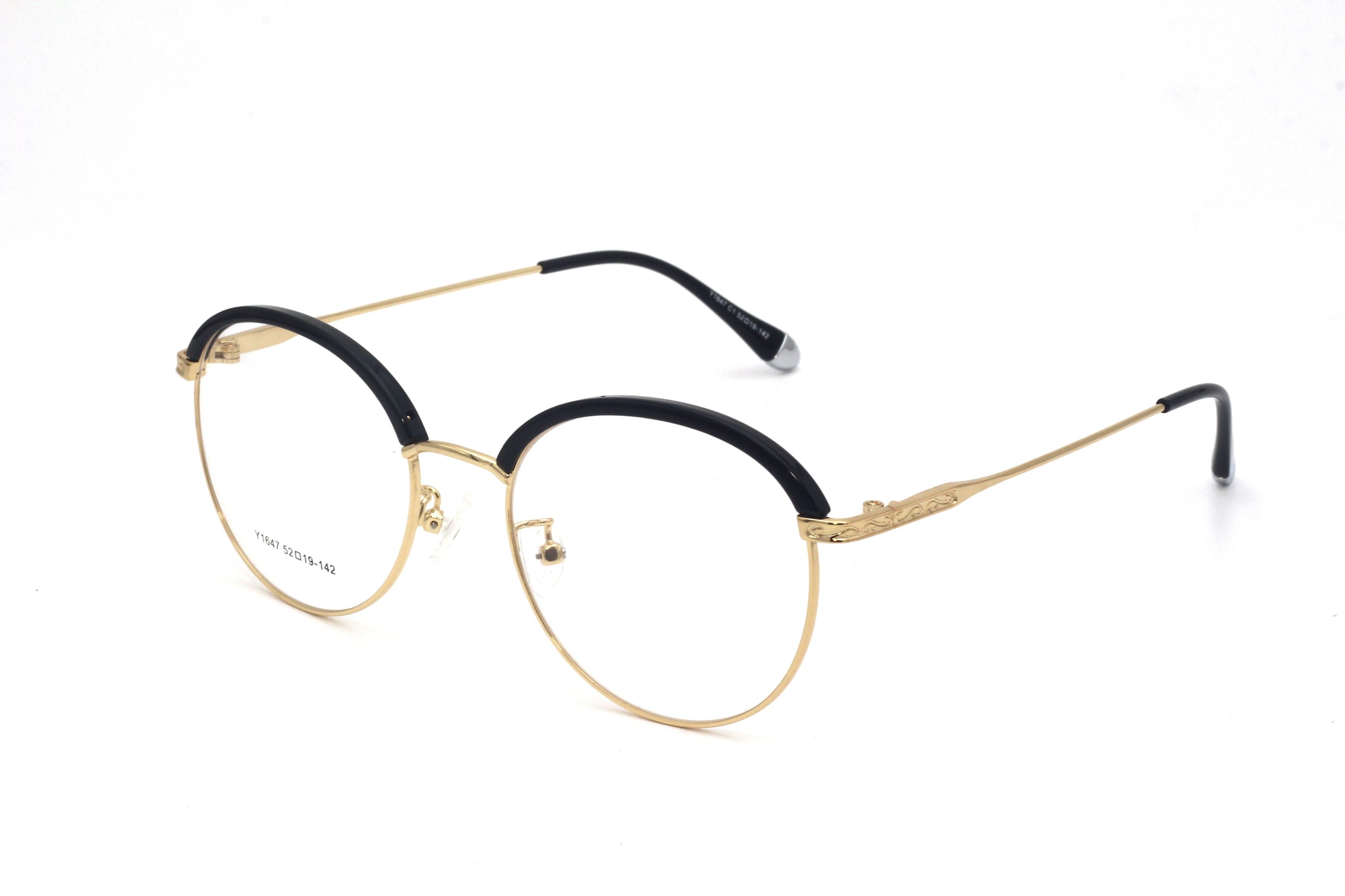 BLACK-OVAL-WOMEN'S EYEGLASSES