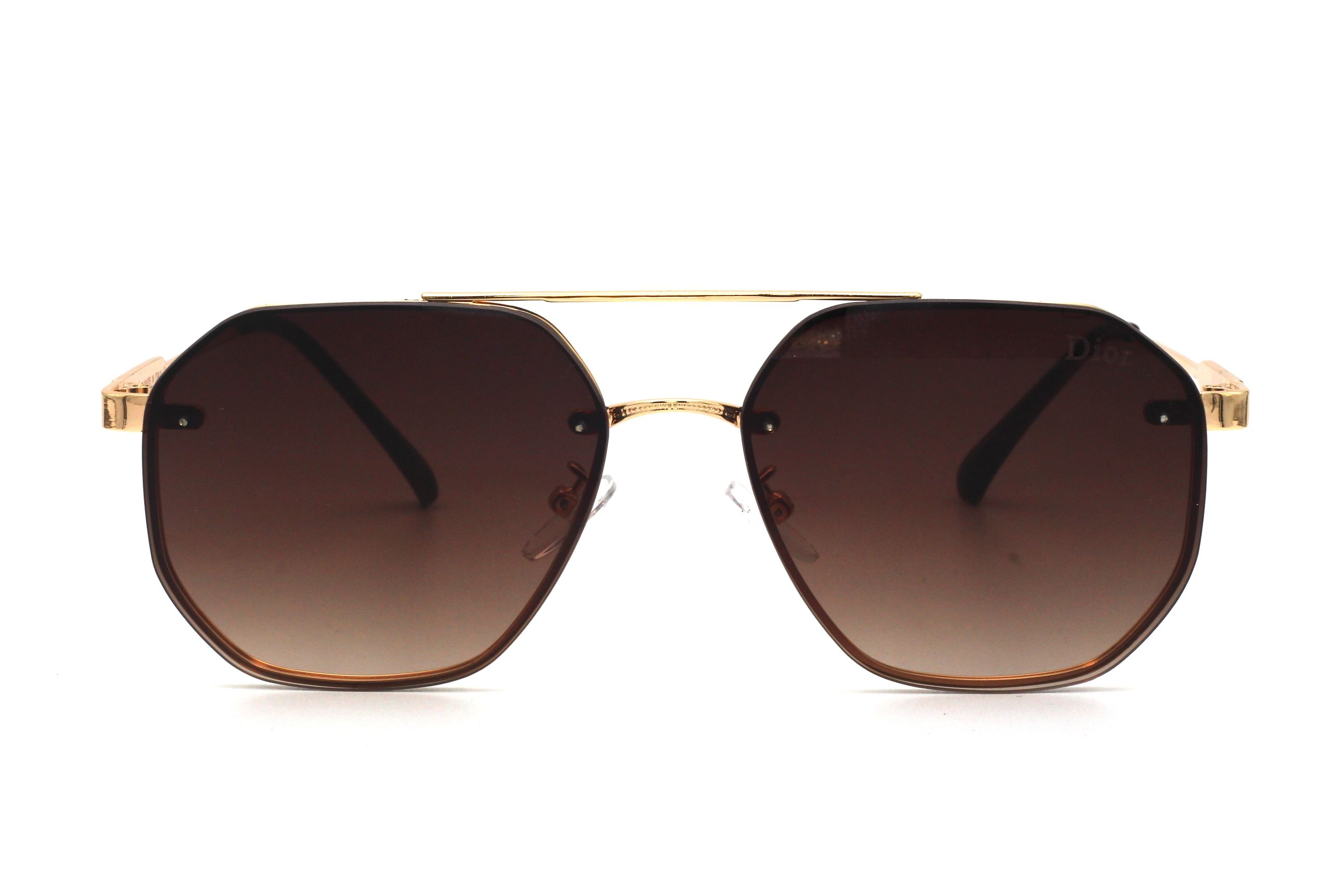 BISTRE-SQUARE-DOUBLE BRIDGE-WOMEN'S-SUNGLASSES