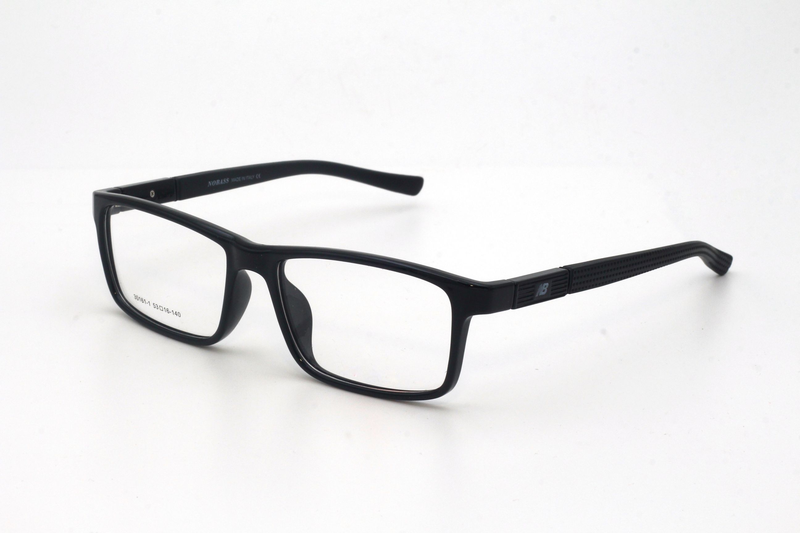 BLACK-RECTANGLE-MEN'S EYEGLASSES