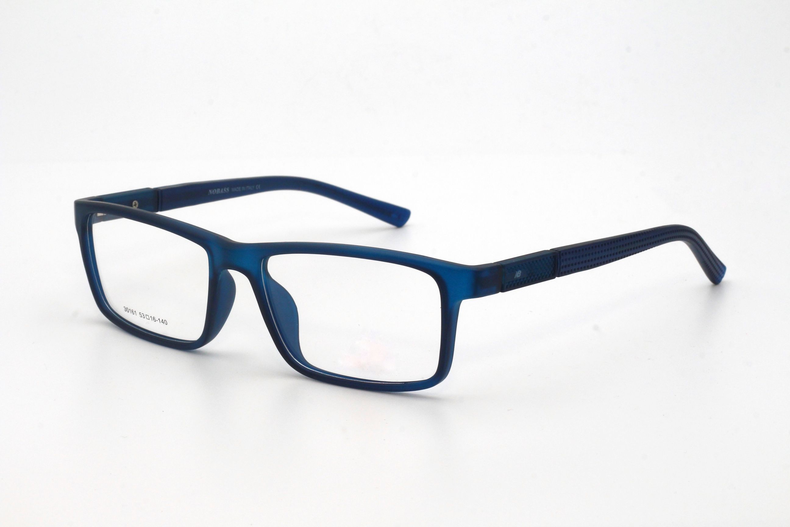 MATTE NAVY BLUE -RECTANGLE-MEN'S EYEGLASSES