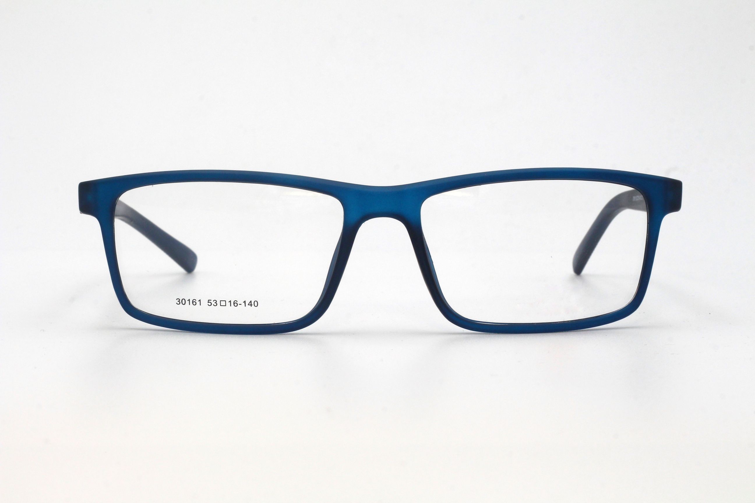 MATTE NAVY BLUE -RECTANGLE-MEN'S EYEGLASSES