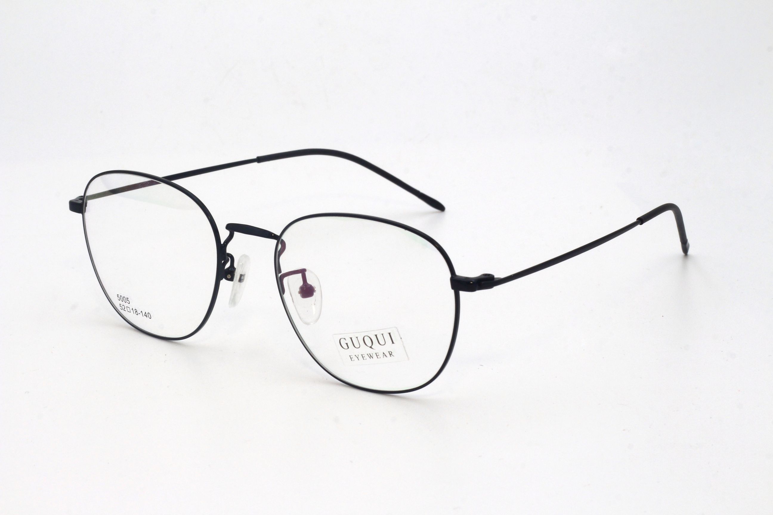 BLACK-RECTANGLE-MEN'S EYEGLASSES