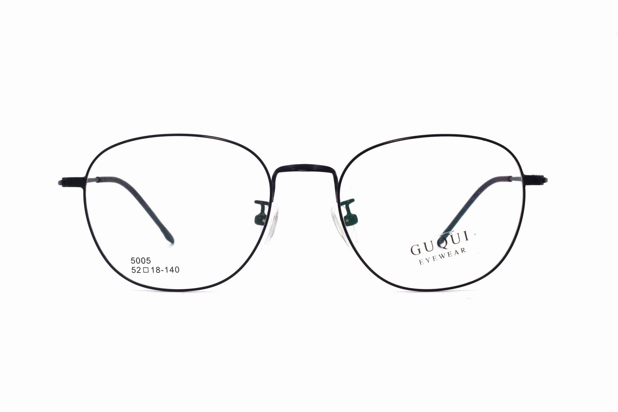 BLACK-RECTANGLE-MEN'S EYEGLASSES