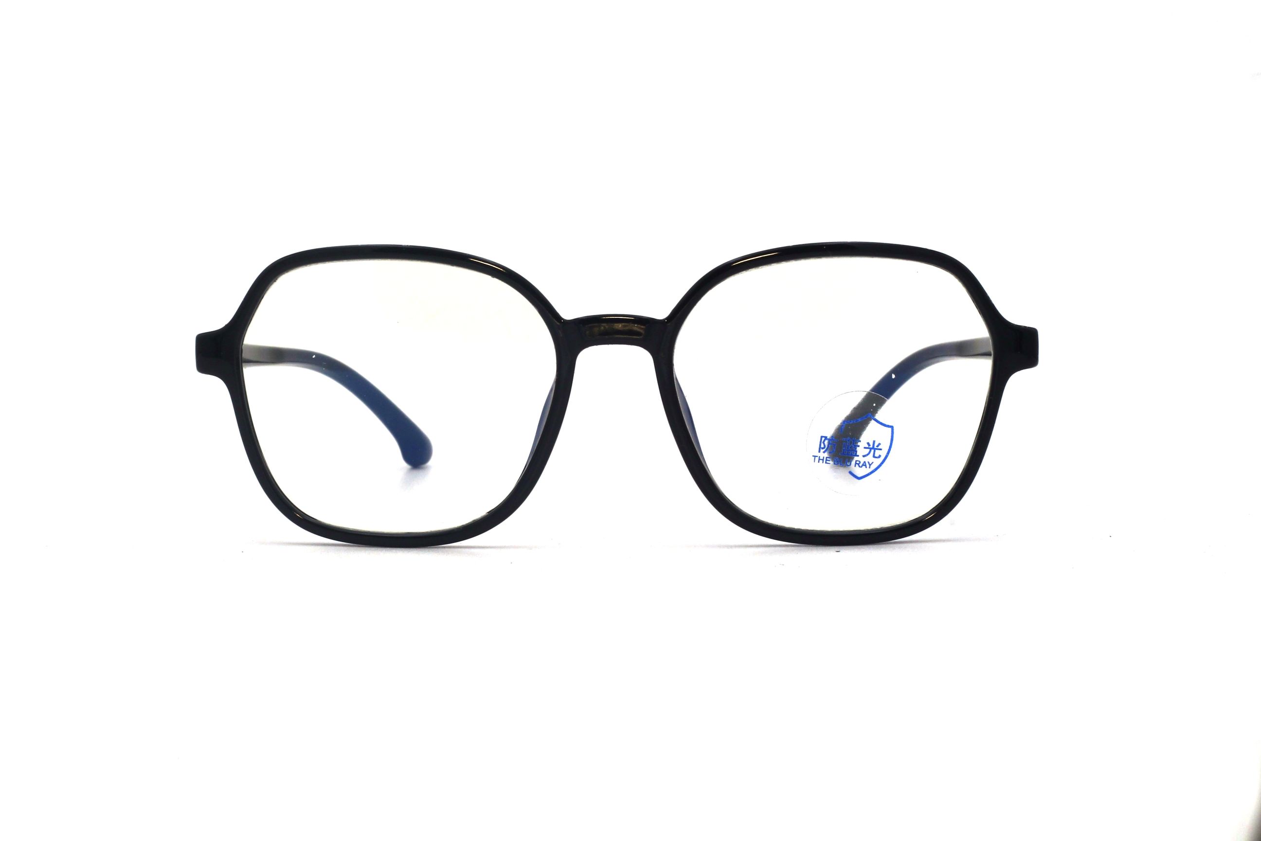 BLACK-SQUARE-ANTI BLUE LIGHT-KID'S-EYEGLASSES