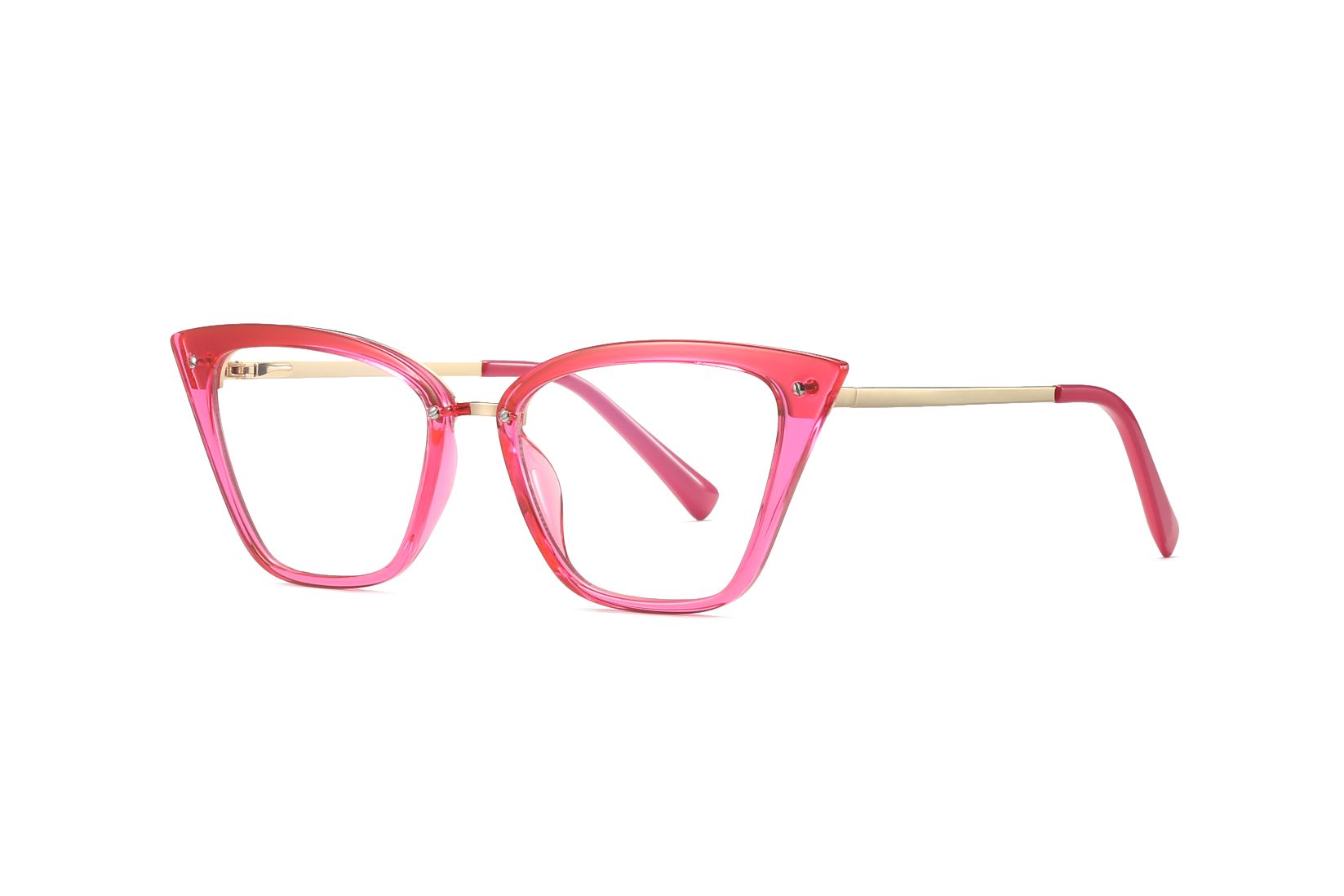 PALE CARMINE-CAT EYE-PREMIUM-WOMEN'S  EYEGLASSES