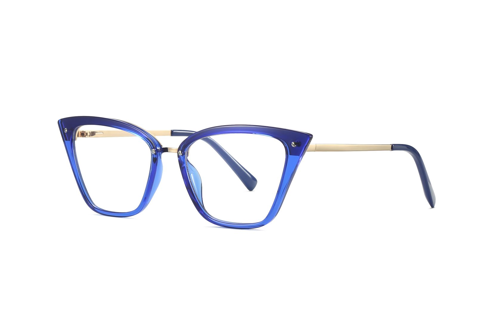 DARK CREULEAN-CAT EYE-PREMIUM-WOMEN'S  EYEGLASSES