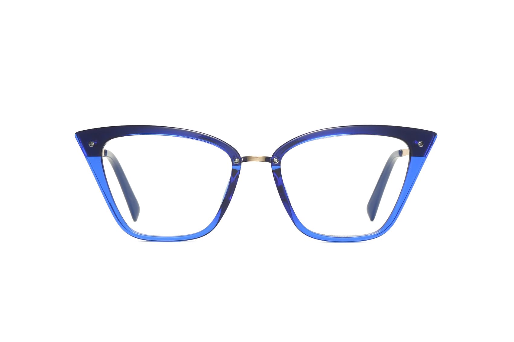 DARK CREULEAN-CAT EYE-PREMIUM-WOMEN'S  EYEGLASSES