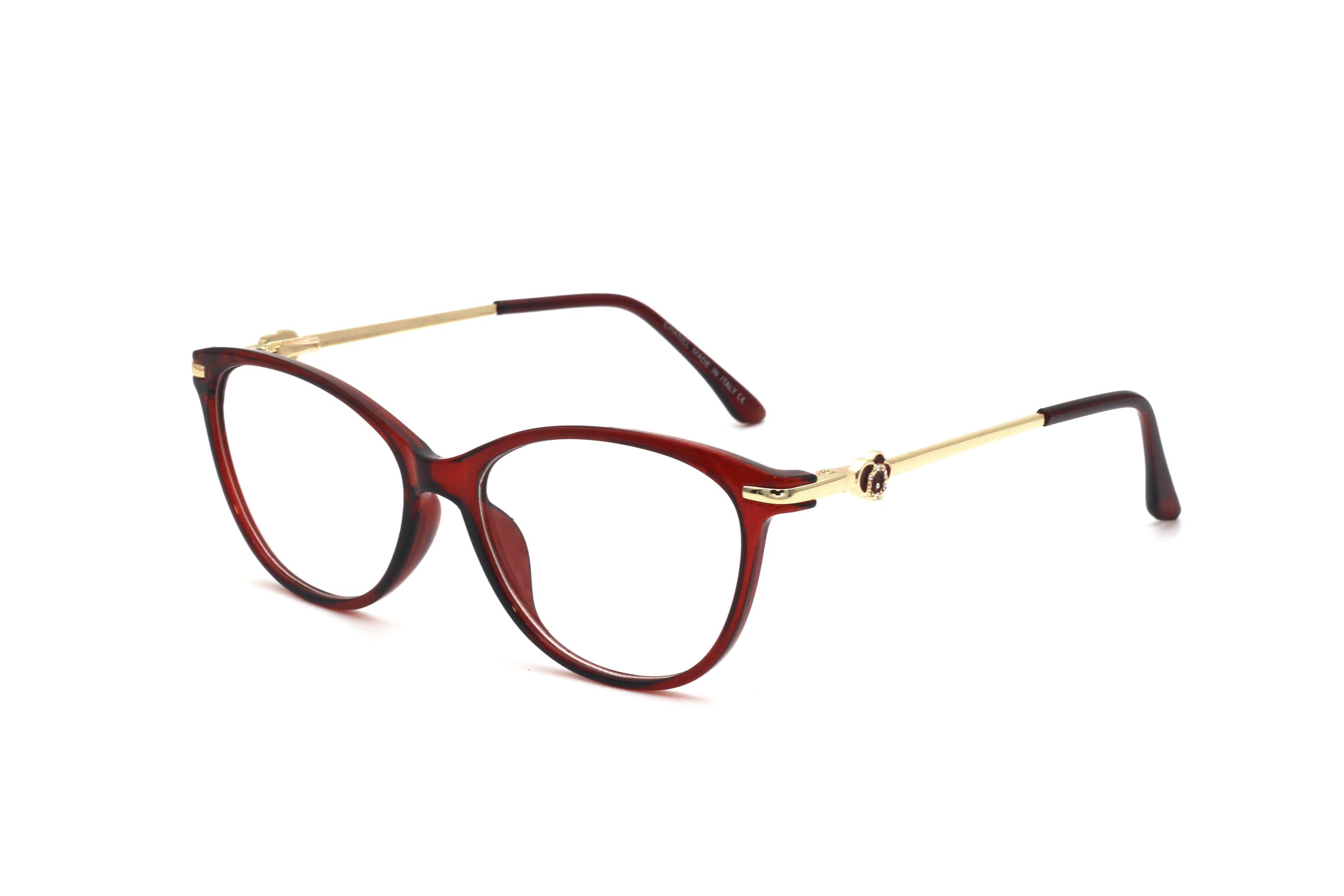 BURGUNDY -BUTTERFLY-PREMIUM-WOMEN'S  EYEGLASSES